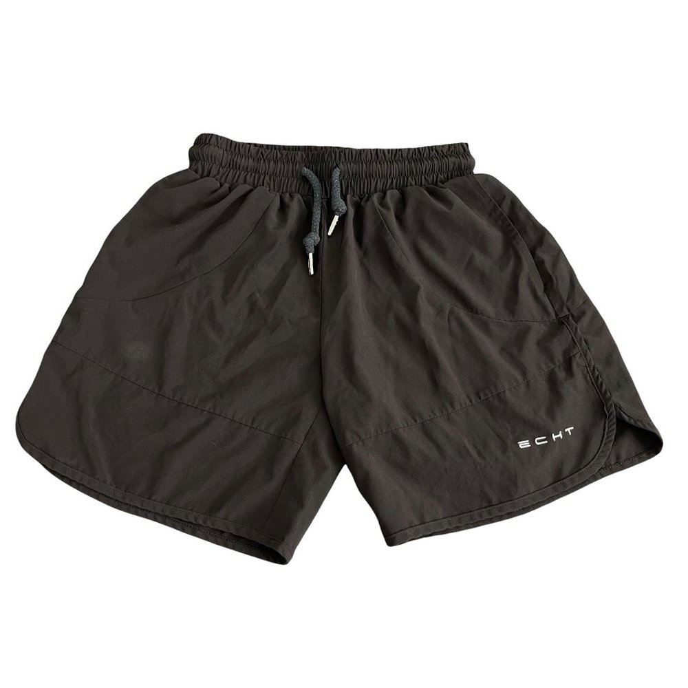 ECHT Black Workout Shorts, Size S